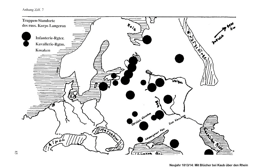 Standorte der russischen Kompanien